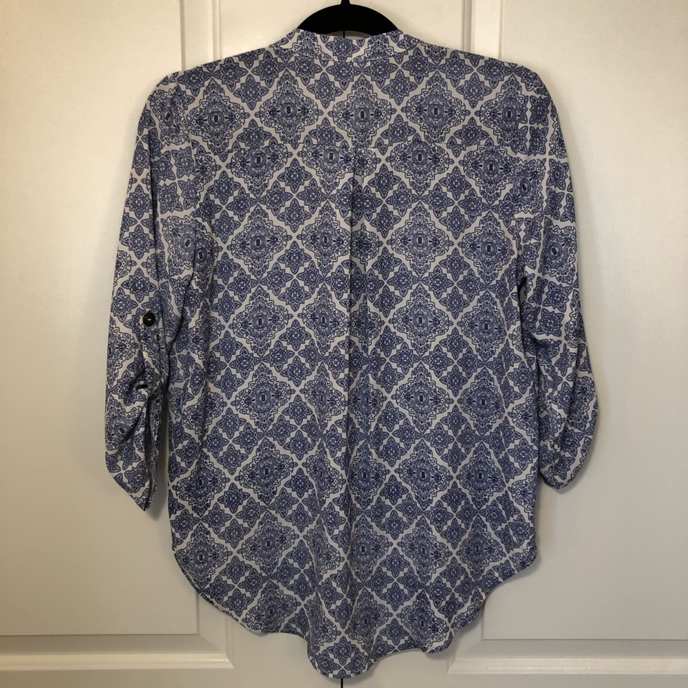 Lush Patterned Blouse - image 2